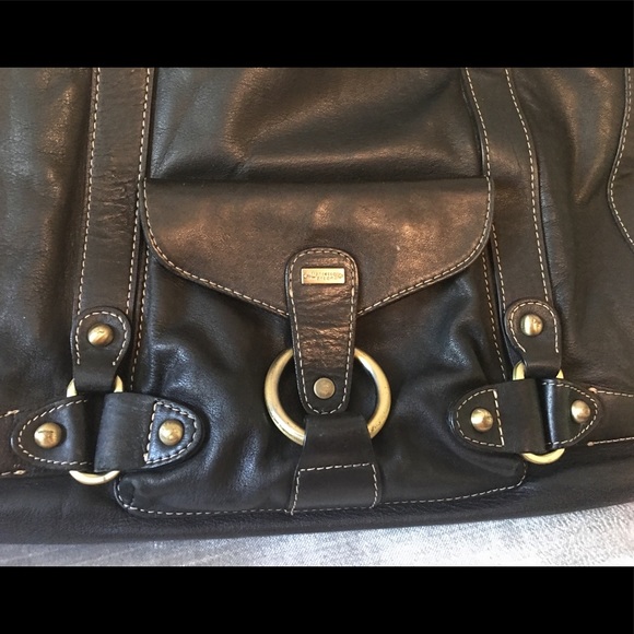 Genuine leather shoulder bag - Picture 2 of 7
